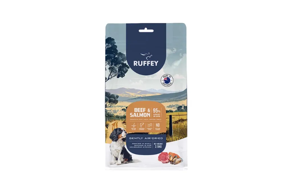 [RADB2U] Ruffey Air Dried Dog Beef & Salmon 2.5Kg