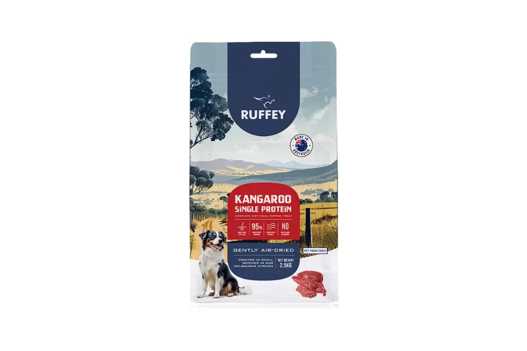 Ruffey Air Dried Dog Kangaroo 2.5Kg